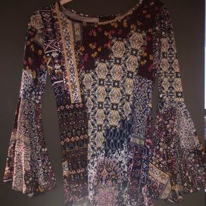Hippie flare style top or dress- lavanya